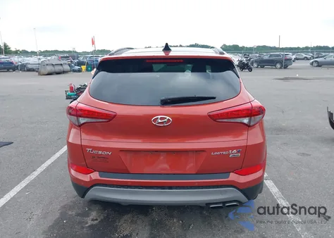 2017 Hyundai Tucson Limited z USA, uszkodzony, nr VIN KM8J3CA2XHU372278